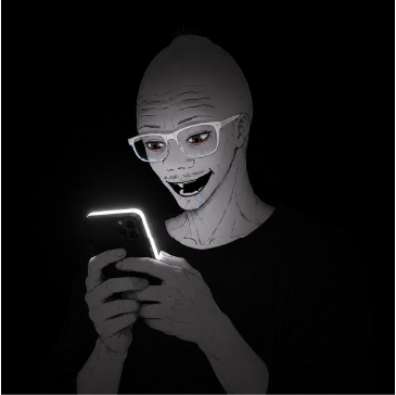 Wojak Sunglasses Badge